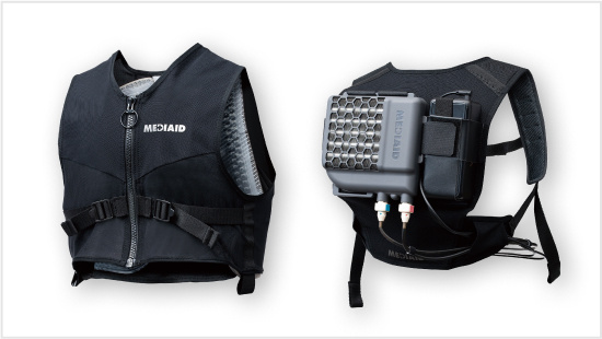MEDIAID水冷服 Amazon.co.jp: メディエイド アイシングギア アイスパックベスト